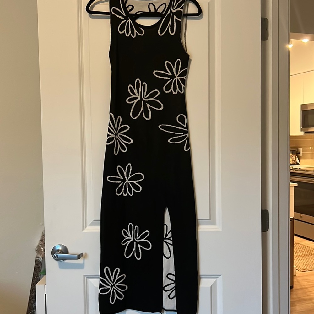 Floral Body Con Dress